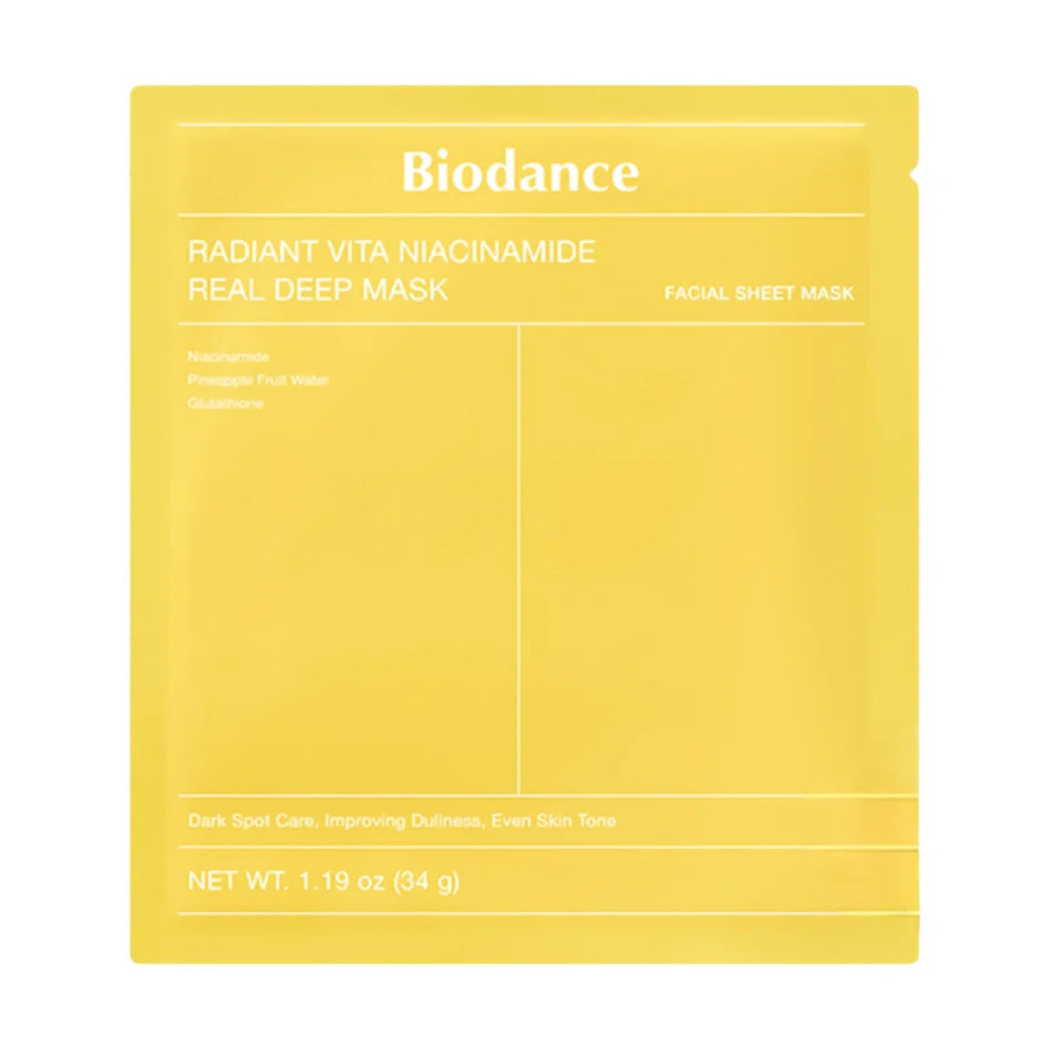 Radiant Vita Niacinamide Real Deep Mask (1 pc)