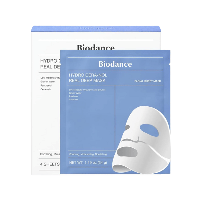 Hydro Cera-nol Real Deep Mask (4pcs)
