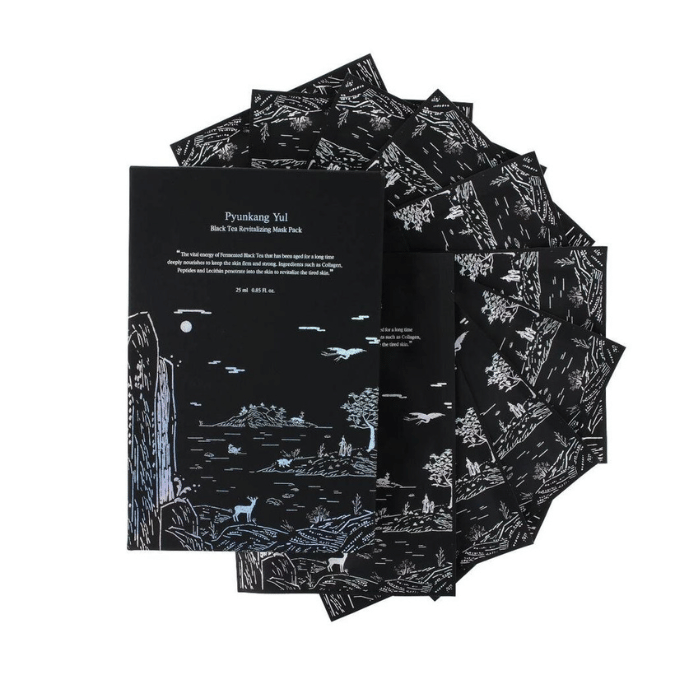 Black Tea Revitalizing Mask Box (10ea/Box)