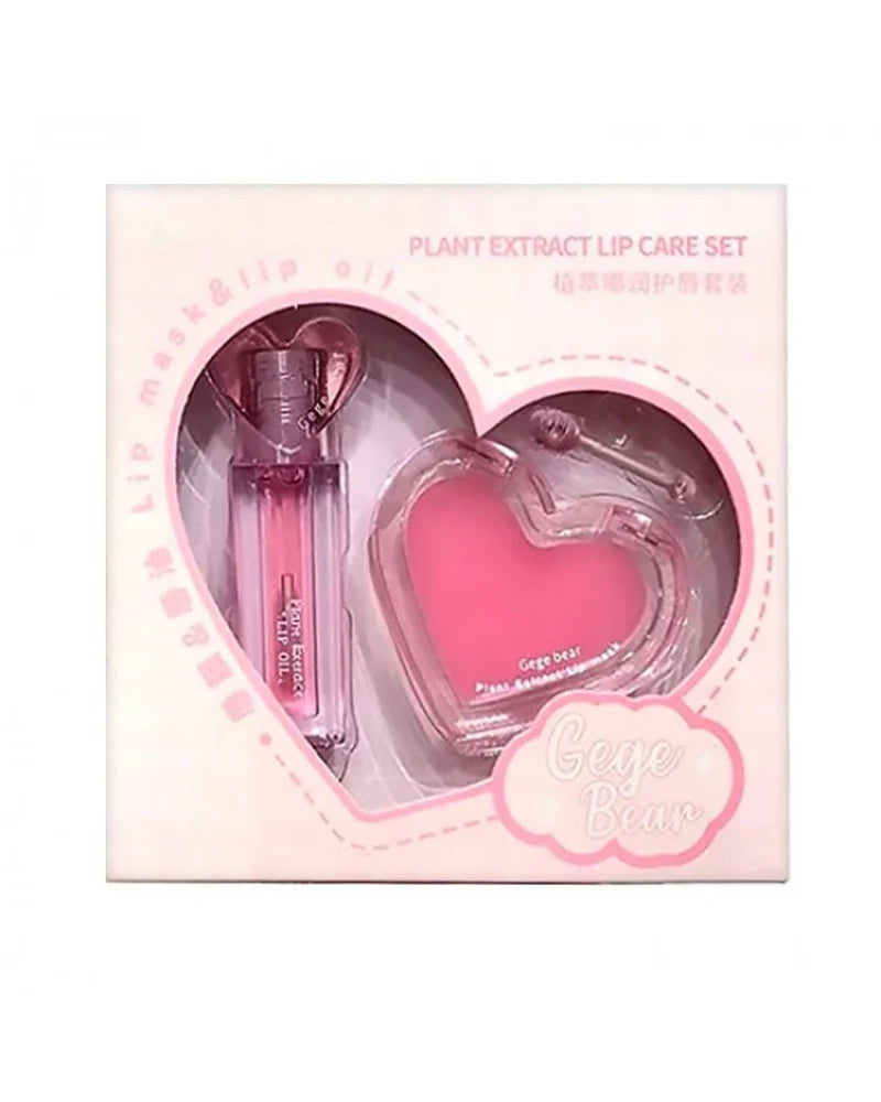 Gege Bear  Set of 2: Plant Extract Lip Care Set
