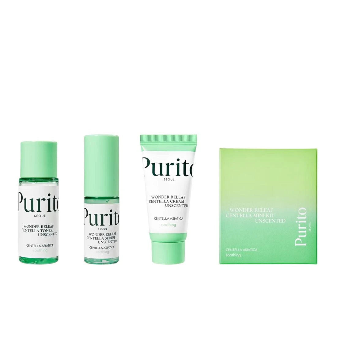 Wonder Releaf Centella Mini Kit Unscented (3pcs)